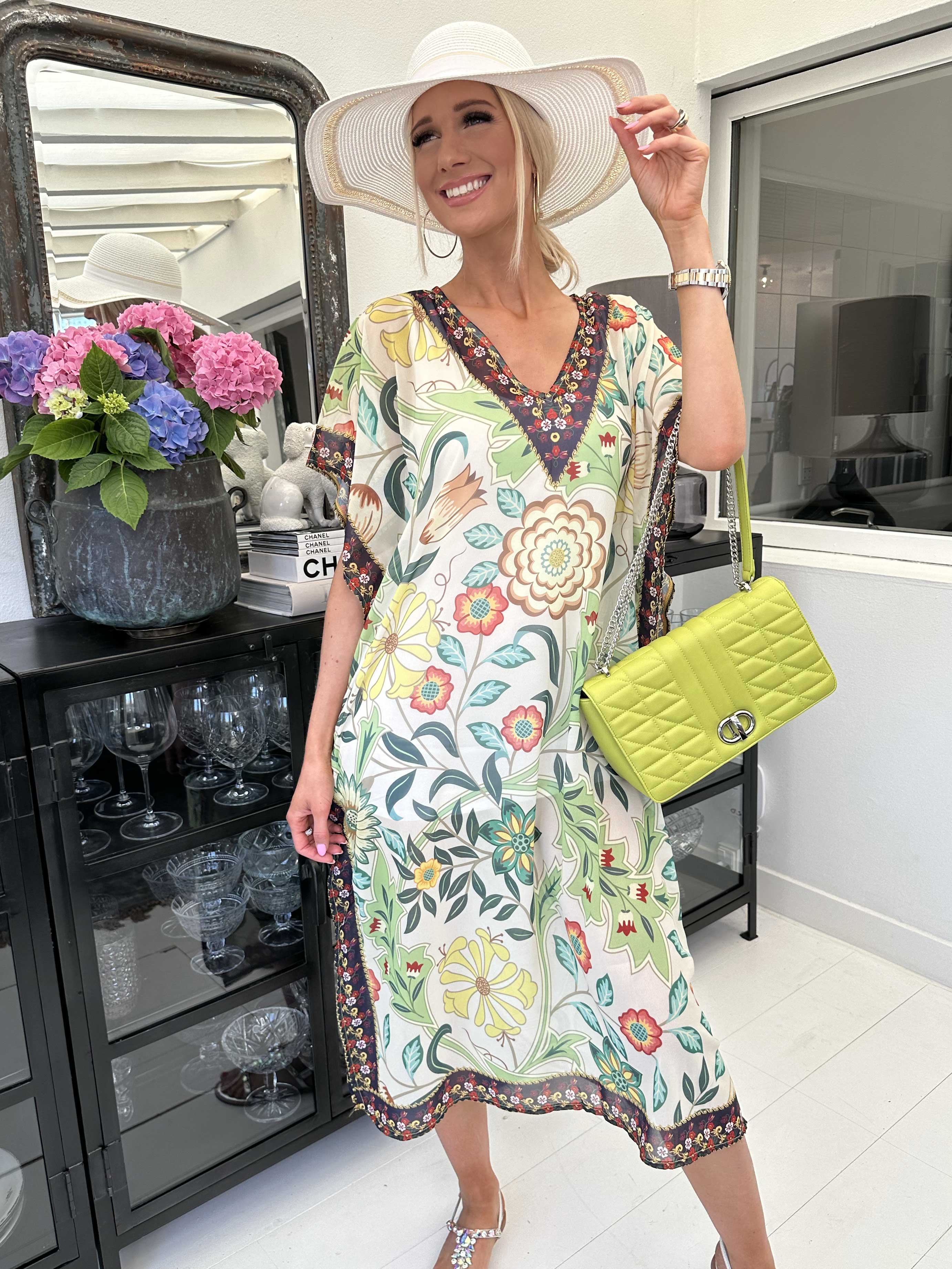 Marta - Lang tunika med mønster